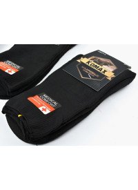 Носки мужские махровые(медецинские) ассорти темные Komax A9077-2 42-48р(12уп/240меш)
