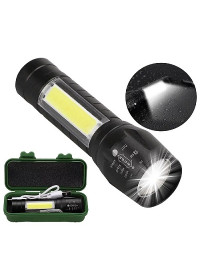 Фонарик ручной аккумуляторный 1/10 LED