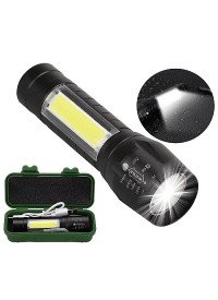 Ліхтарик ручний акумуляторний 1/10 LED