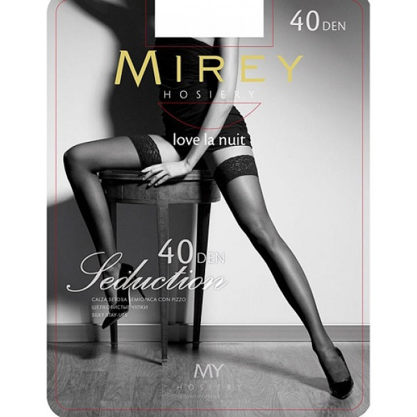Панчохи Mirey Seduction 40 ден XS-S чорні 10785 фото 1