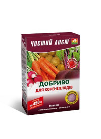 Добриво сухе для коренеплодів Чистий лист 300 г