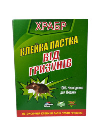 Ловушка клеевая от грызунов большая без запаха (книга) Храбр (100шт/ящ)