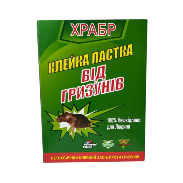 Ловушка клеевая от грызунов большая без запаха (книга) Храбр (100шт/ящ) 76124 фото 1