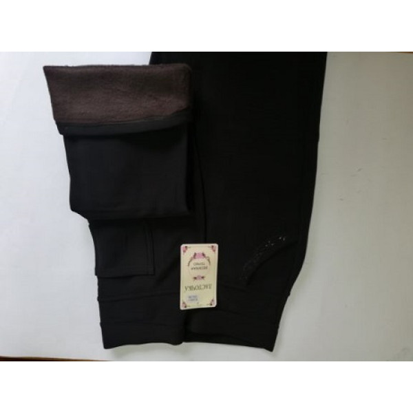 Лосины термо на меху батал Ласточка 10XL (66 р.) 28537 фото 1