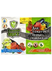 Зеленый щит для помидоров. перца и баклажанов 3мл+12мл (50уп/400шт) 14287 фото
