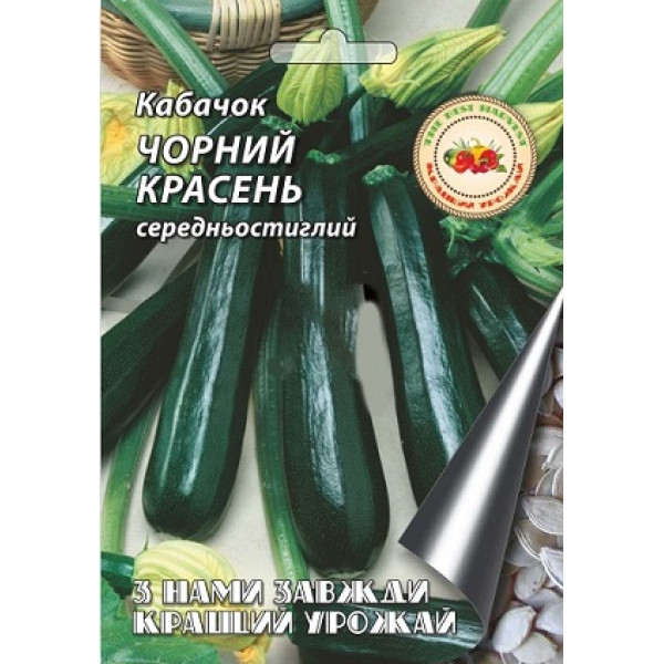 Кабачок Чорний красень 2 г 40076 фото 1