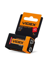 Батарейка Крона Videx 9L