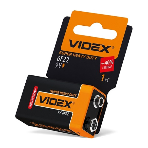 Батарейка Крона Videx 9L 44382 фото 1