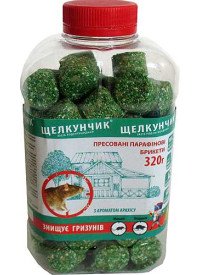 Щелкунчик брикети (зелені) 320 г