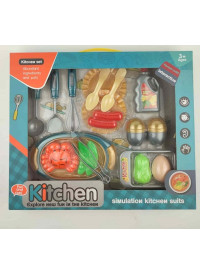 Продукты и посуда в коробке 106А