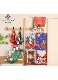 Рушник Mellory Home кухонний, мікрофібра, новорічний, 35*75см