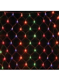 Гірлянда сітка кольорова 220V 55455 фото