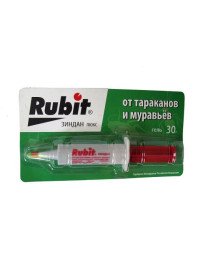 Рубит гель от тараканов и муравьев 30 г