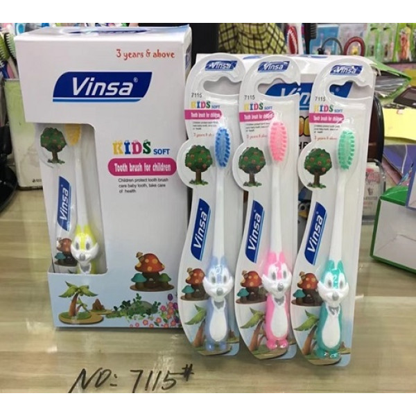 Зубна щітка дитяча Vinsa Kids Soft 56541 фото 1