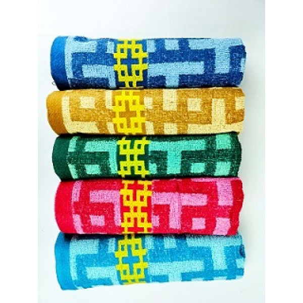 Полотенце банное махра 70 x 140 арт.25525-17-12 12/уп 120ящ 55541 фото 1