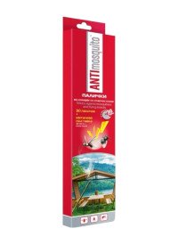 Палочки от комаров ANTImosquito 30 шт + подставка • репеллент на 30 часов Палочки от комаров ANTImosquito 30 шт + подставка • репеллент на 30 часов