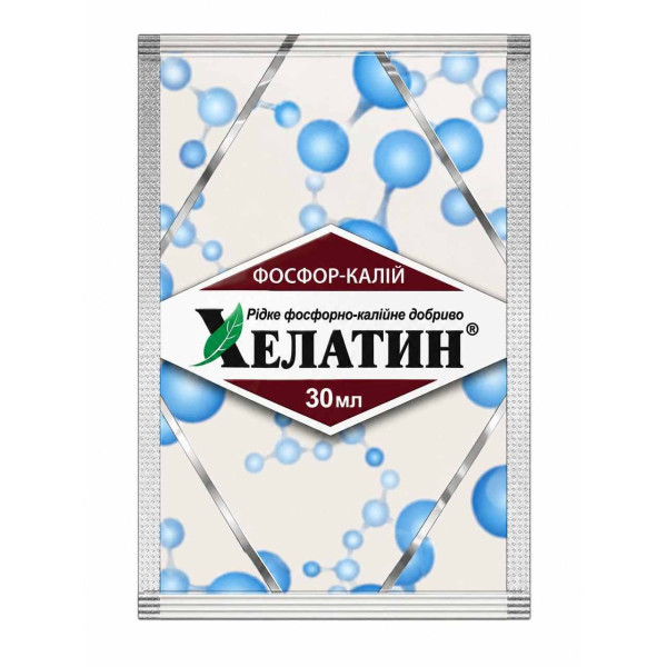 Хелатин - Фосфор-Калий 30 мл Кіссон (10шт/уп/80ящ) 75343 фото 1