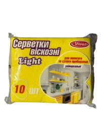 Салфетка вискозная Light, 10 шт (50шт/ящ)