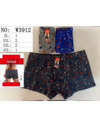 Труси Wenzhi чоловічі XL -4XL р. арт W3912 (24/уп)