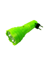 Фонарь ручной аккумуляторный с боковой подсветкой 1+8LED