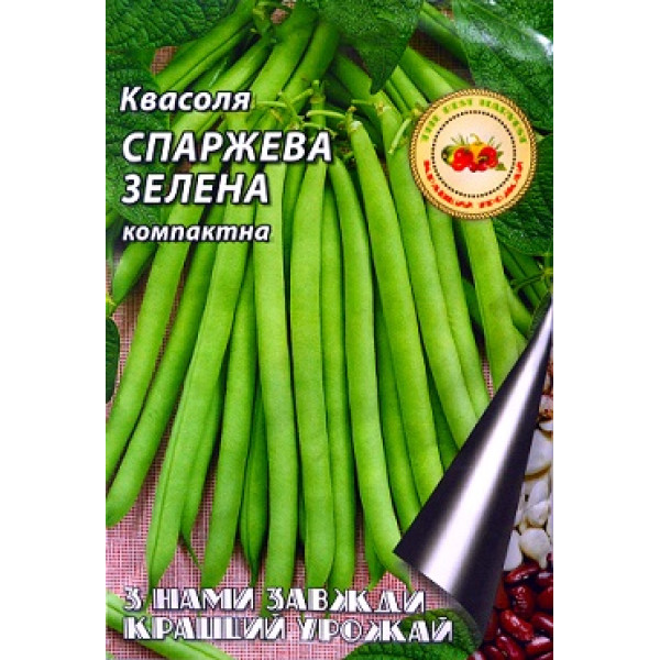 Квасоля Спаржева зелена компактна 20 г 4955 фото 1