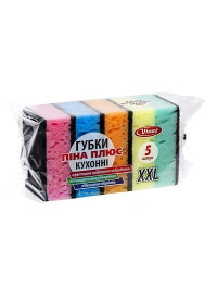 Губки кухонные Пена+, 5 шт.