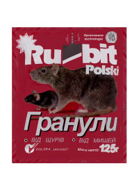 Rubit Polski гранулы (от крыс) пакет 125г