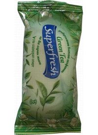 Серветки вологі 15шт. SuperFresh арт.3490 (120шт / ящ) 6370 фото