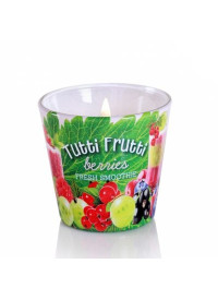 Свічка ароматизована в стакані 115гр Tutti Frutti(12шт/ящ)