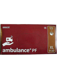 Перчатки латексные Ambulance, размер S
