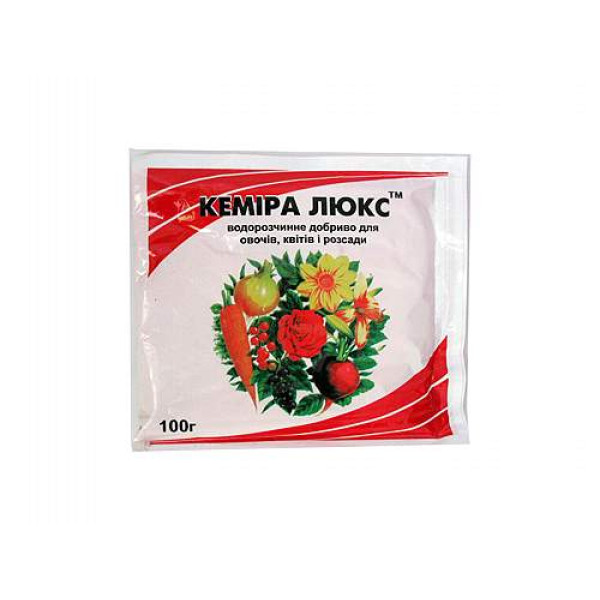 Минеральное удобрение Кэмира Люкс, 100 г 382 фото 1