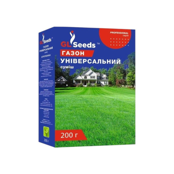 Газон Универсальный рrofessional смесь 200 г 74489 фото 1