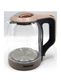 Електрочайник MARADO 2л скло1500W MA-0806 арт.25525-17-12 16/ЯЩ 55519 фото