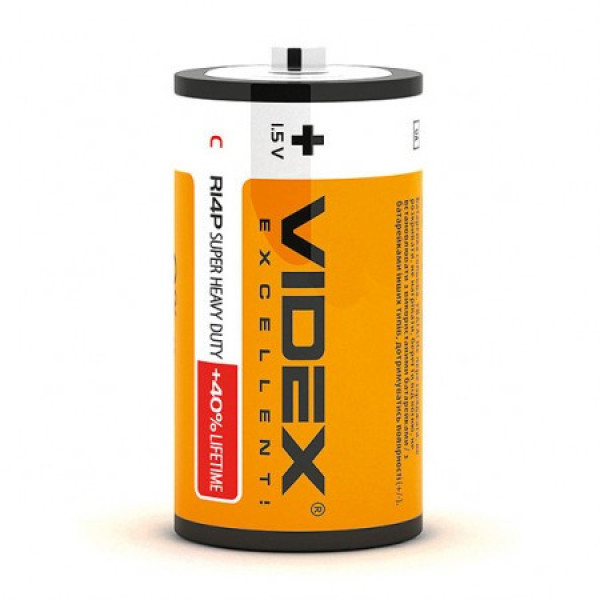 Батарейка "Videx" R14 1295 фото 1