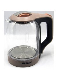 Електрочайник MARADO 2л скло1500W MA-0806 арт.25525-17-12 16/ЯЩ