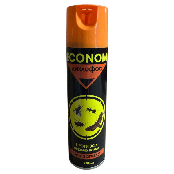 Дихлофос універсальний ТМ ECOnom 240 мл (24шт/ящ) 75591 фото 1