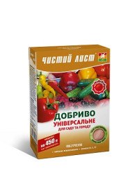 Удобрение универсальное для сада и огорода Чистый лист 300 г 1569 фото